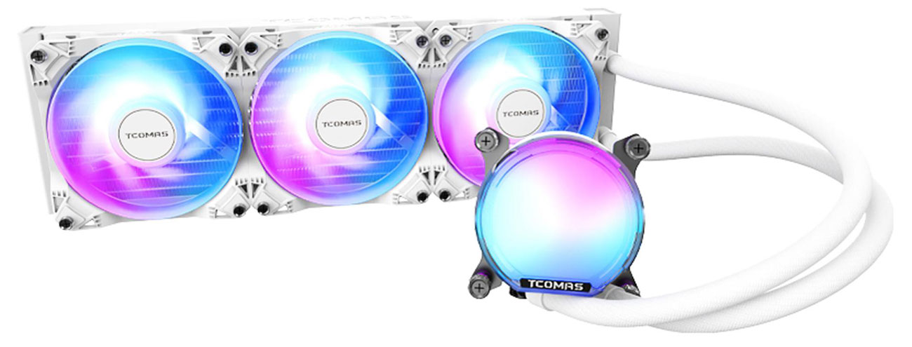 Tcomas LE100 360 Weiß 3x120mm