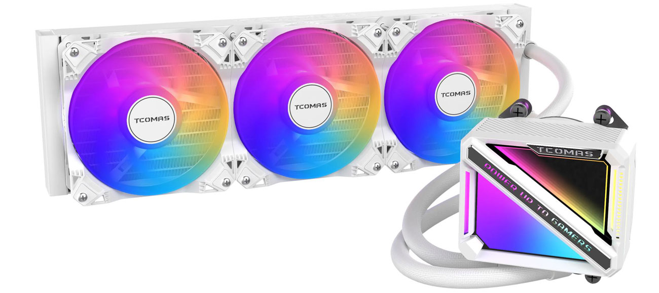 Tcomas LE200 360 Weiß 3x120mm