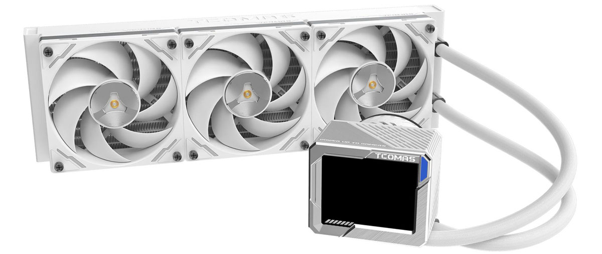 Tcomas LG700 PRO 360 Weiß 3x120mm