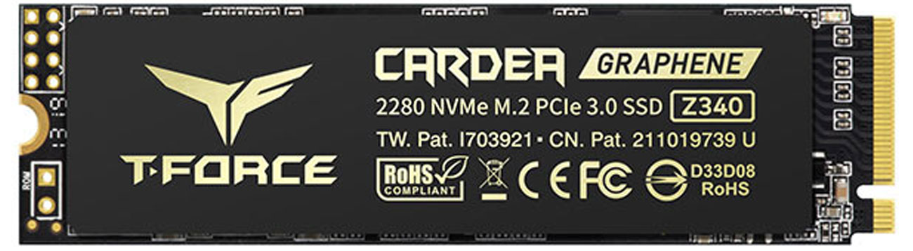Team Group 512GB M.2 PCIe NVMe T-Force Cardea Zero Z340