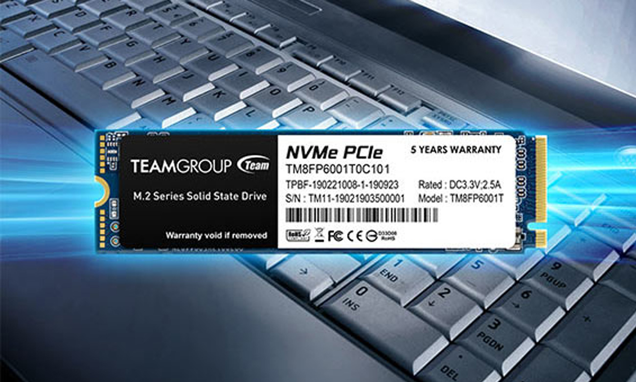 Team Group 512GB M.2 PCIe NVMe MP33