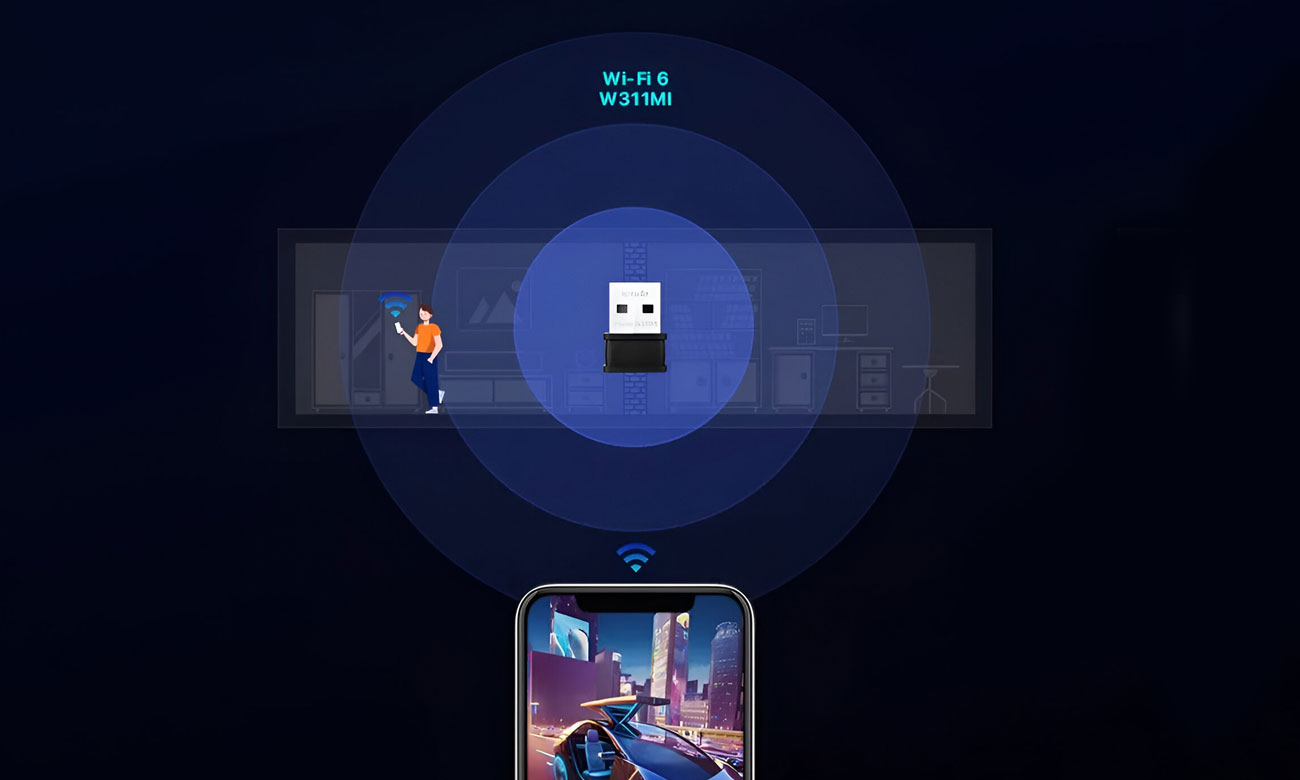 tenda w311mi telefon