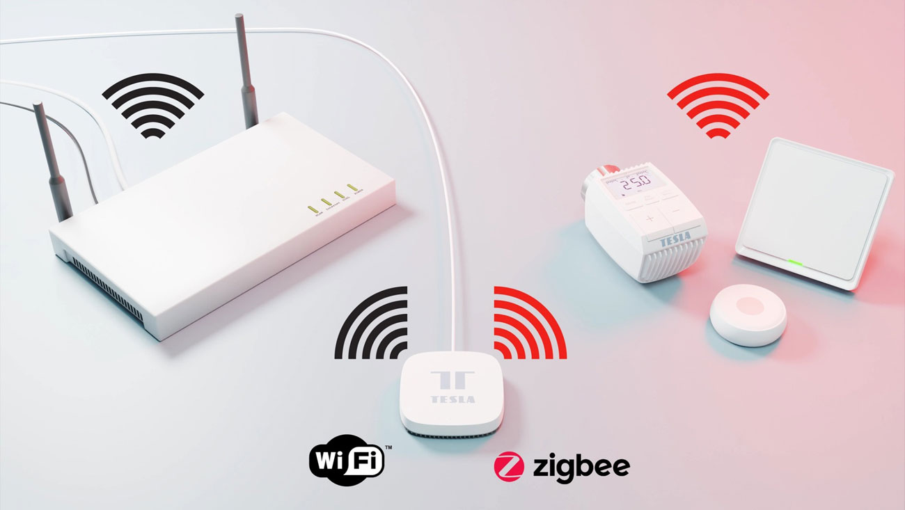 TESLA Smart ZigBee Hub Steuerung