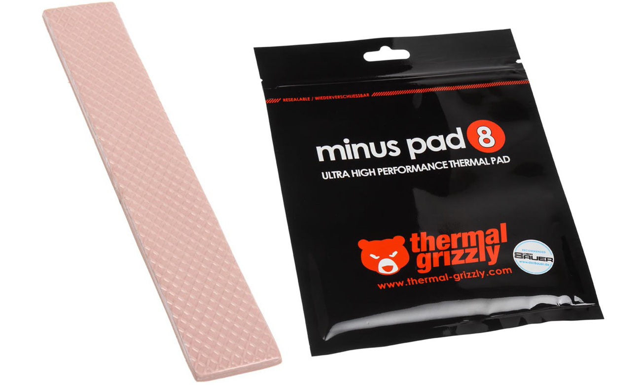 Thermal Grizzly Minus Pad 8 120x20x3 mm Wärmeleitpads