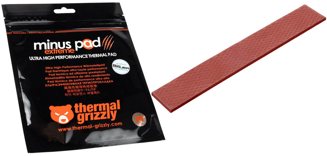Thermal Grizzly Minus Pad Extreme 120x20x3 mm Wärmeleitpad