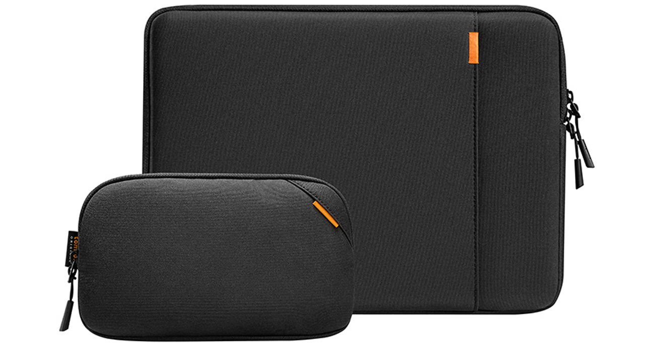 Set aus Laptop-Hüllen Tomtoc Defender-A13 14'' - schwarz
