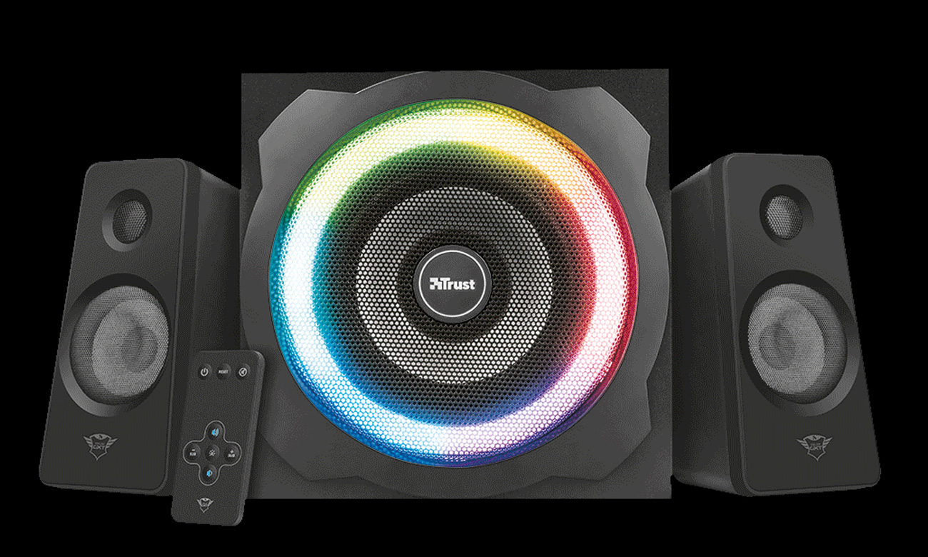 Trust GXT 629 Tytan RGB Widok Z Przodu