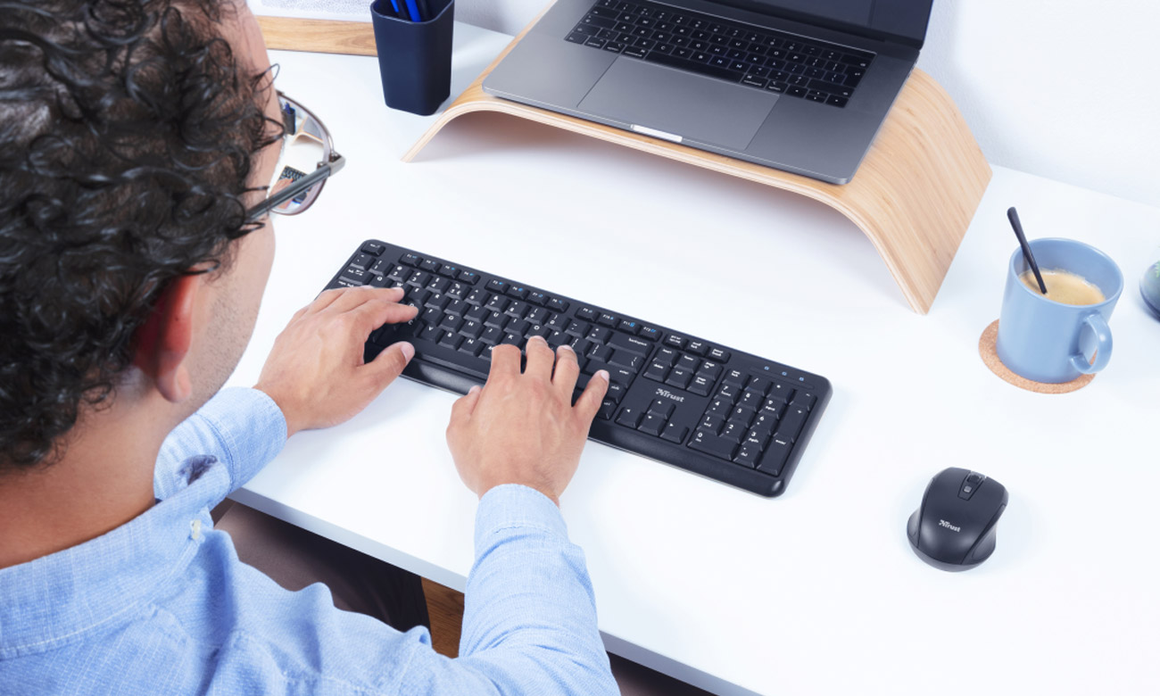 Set für Zuhause und Büro Trust ODY Wireless Silent