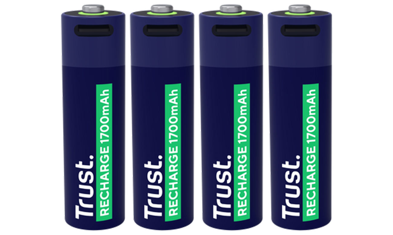 Trust 4x AAA - USB-C Ladegerät