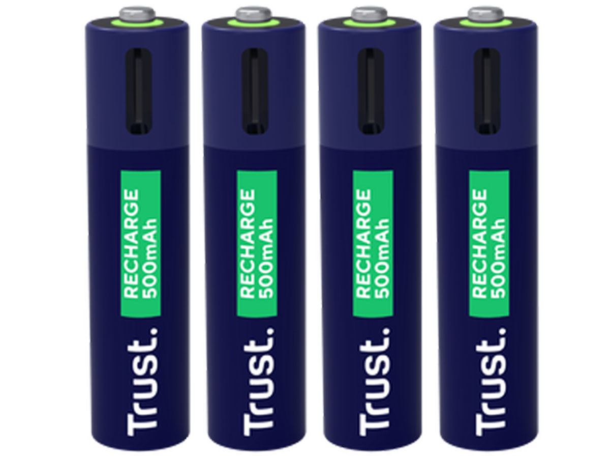 Trust 4x AAA - USB-C Ladegerät