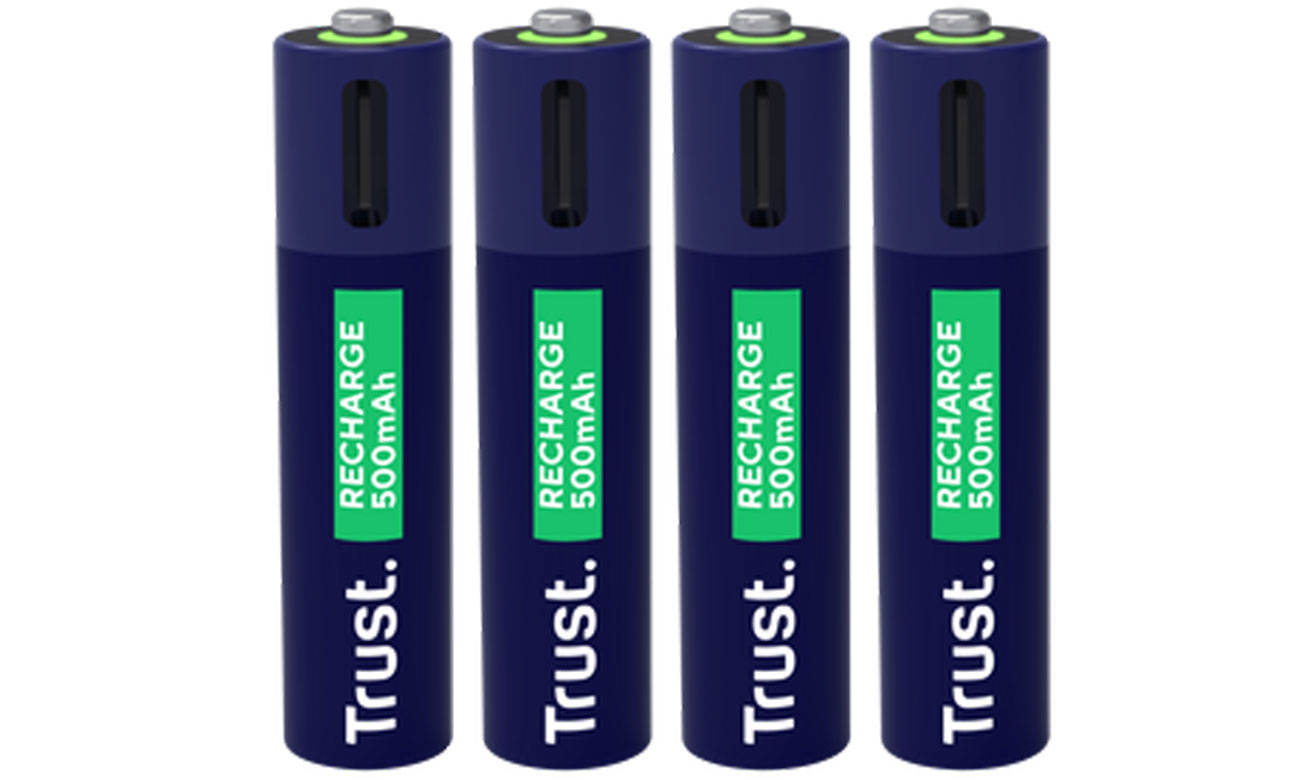 Trust 4x AAA - USB-C Ladegerät