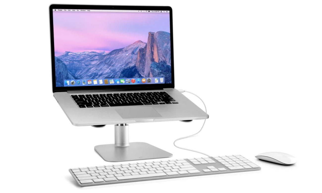 Komfort eines Laptops, Bequemlichkeit eines Desktop-Computers.