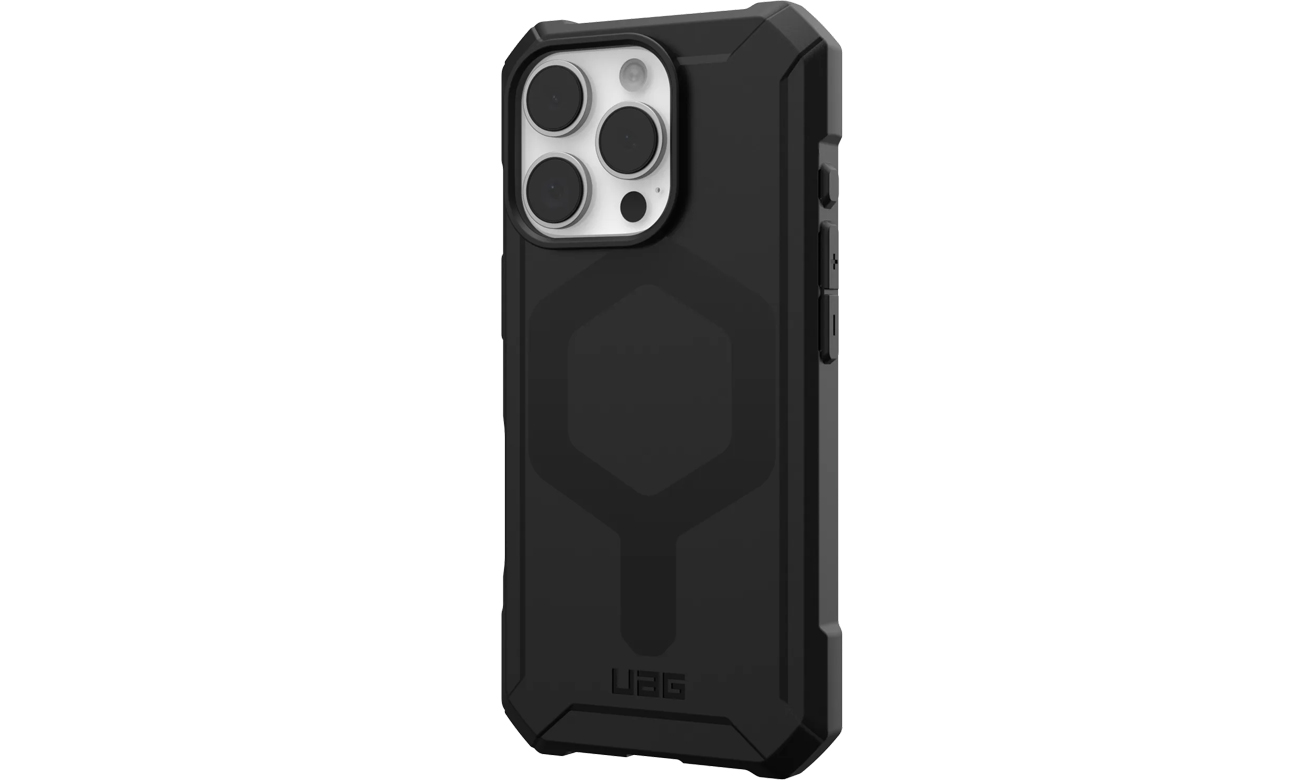 UAG Essential Armor Magsafe-Hülle für iPhone 16 Pro Schwarz