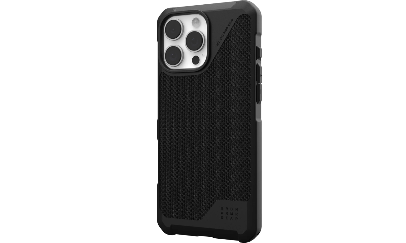 Hülle UAG Metropolis LT MagSafe für iPhone 16 Pro Max Kevlar Schwarz