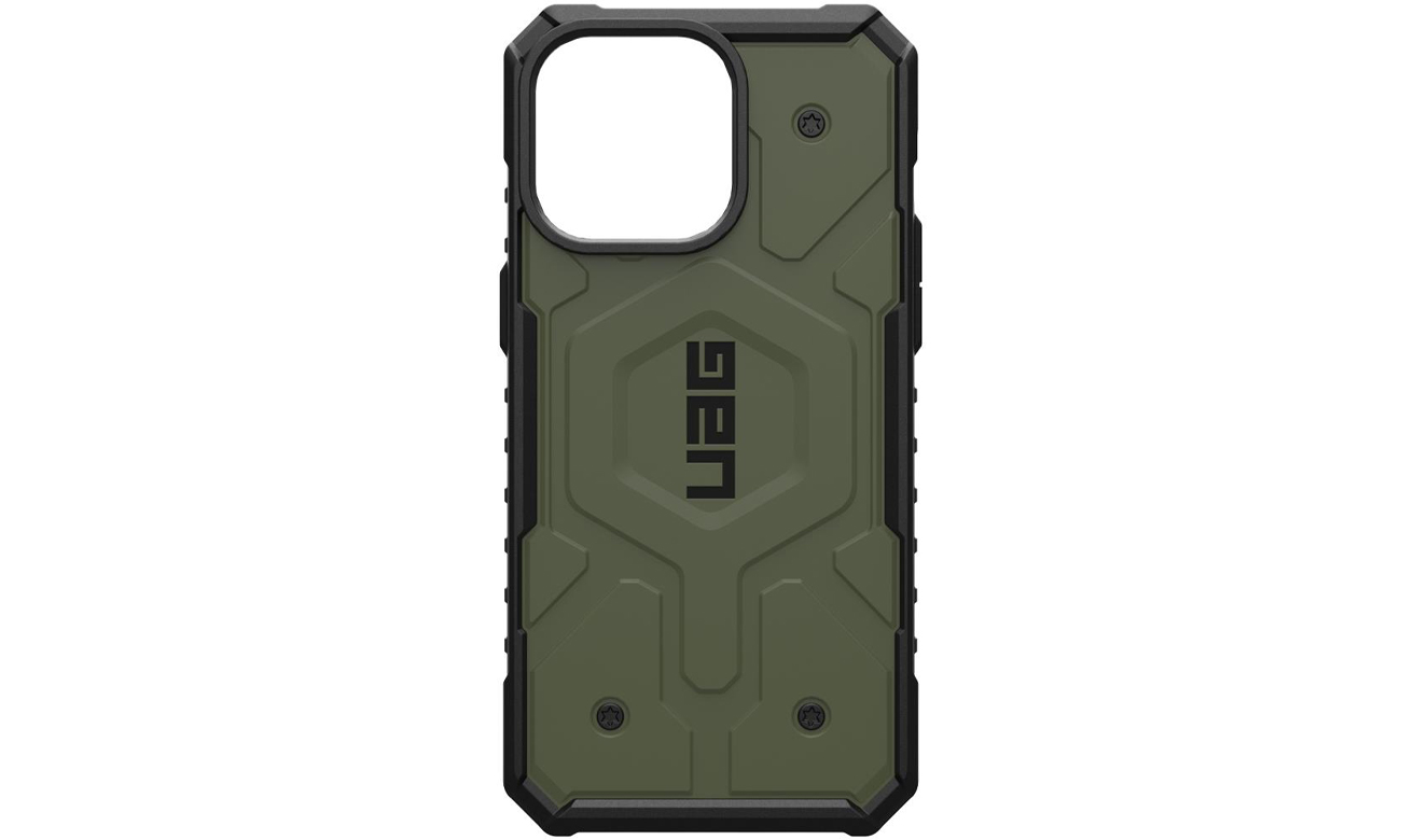 UAG Pathfinder Magsafe Hülle für iPhone 15 Pro Max olive