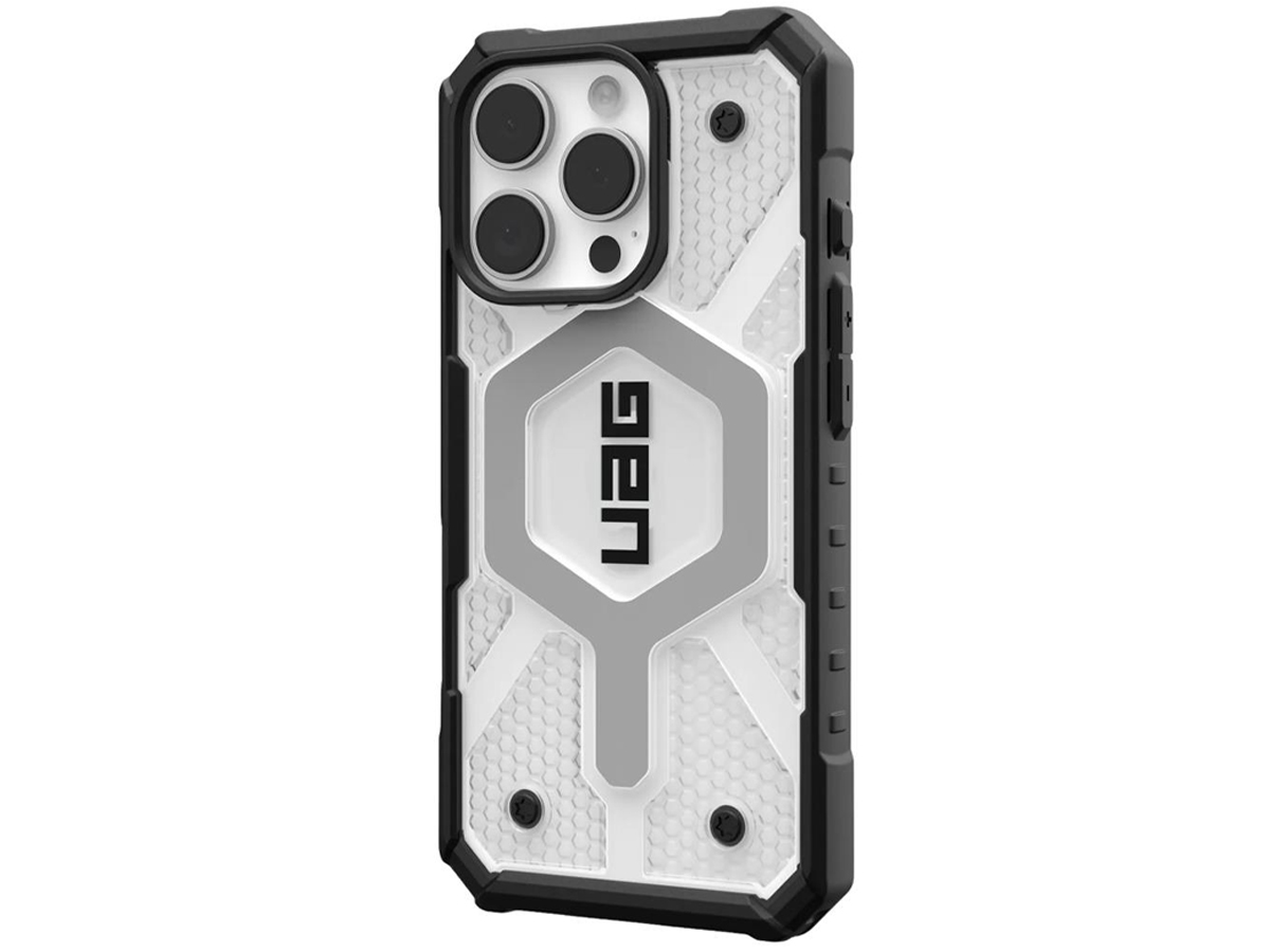 UAG Pathfinder Clear Magsafe Hülle für iPhone 16 Plus ice