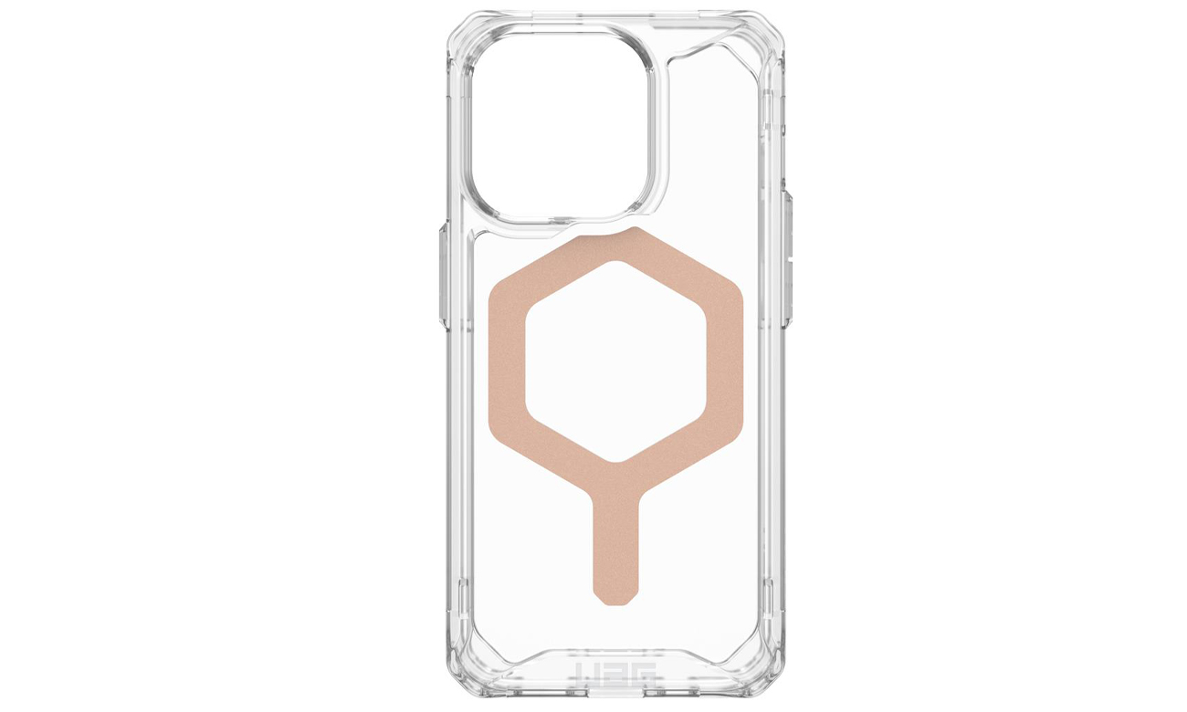Etui UAG Plyo Magsafe für iPhone 15 Pro ice/rose gold