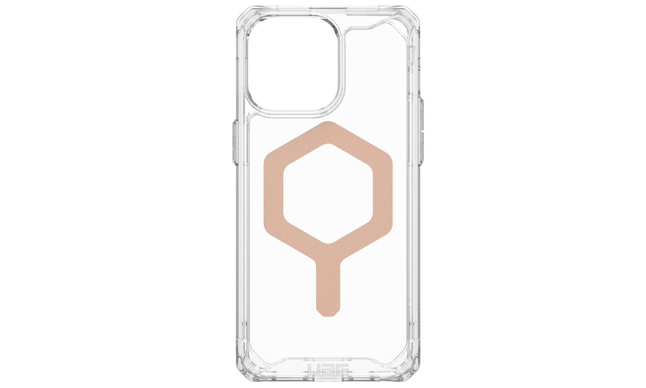 Etui UAG Plyo Magsafe für iPhone 15 Pro Max ice/rose gold