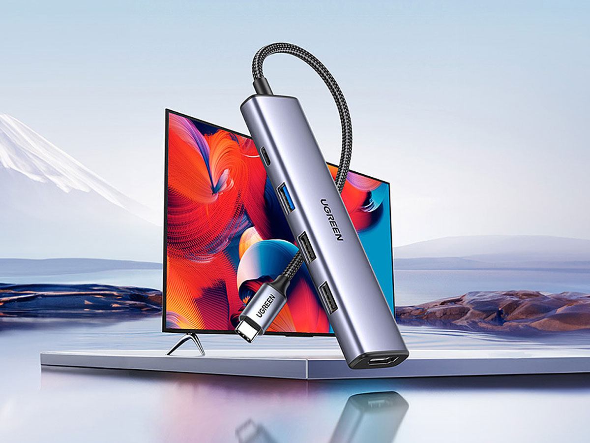 UGREEN CM478 Adapter HUB USB-C zu HDMI/USB