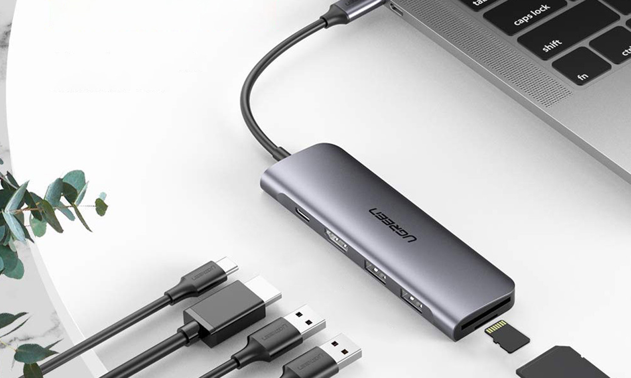 Hub USB UGREEN Revodok CM195 6w1