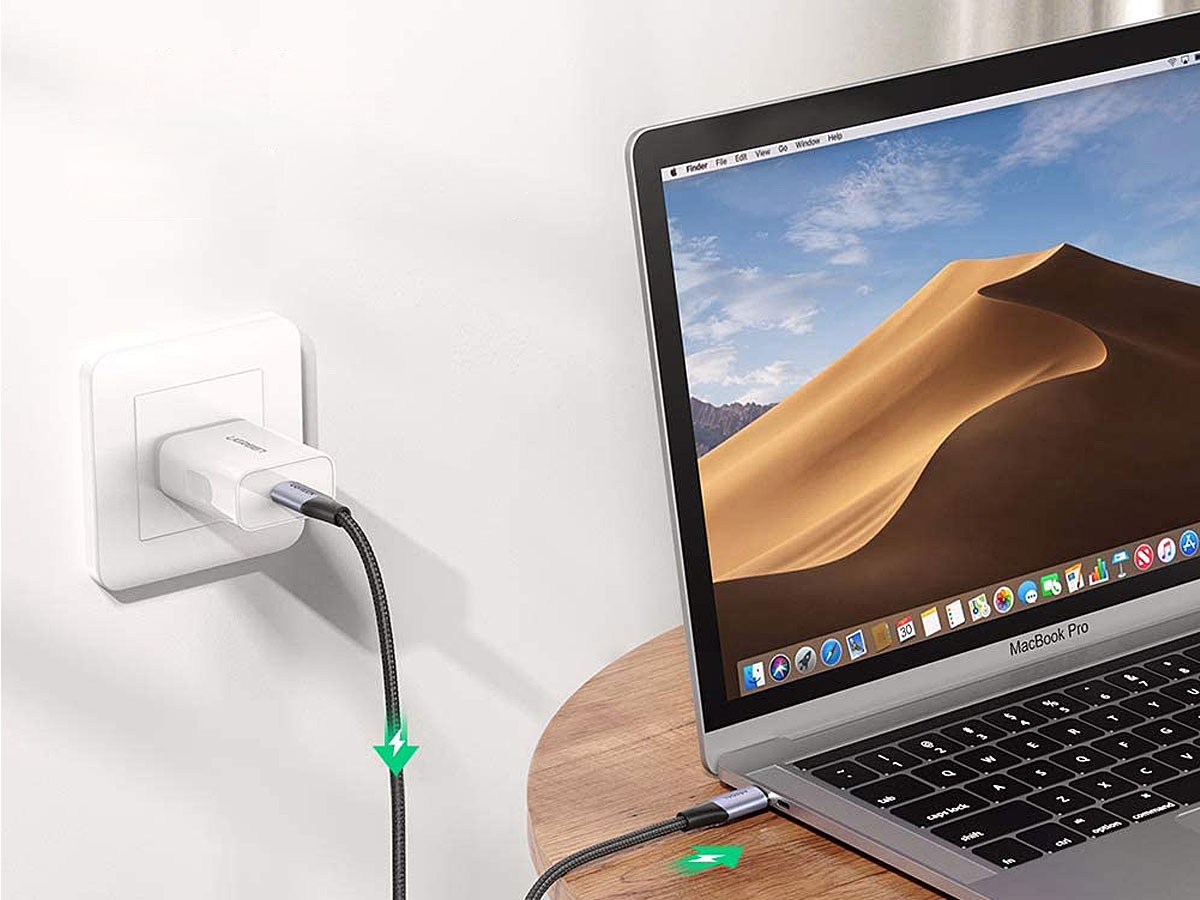 UGREEN US355 USB-C-Kabel 5A 100W 4K 1m