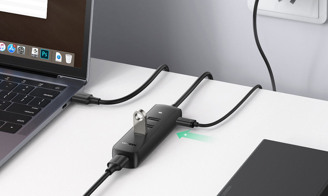 UGREEN USB Hub - 4 x USB 3.1