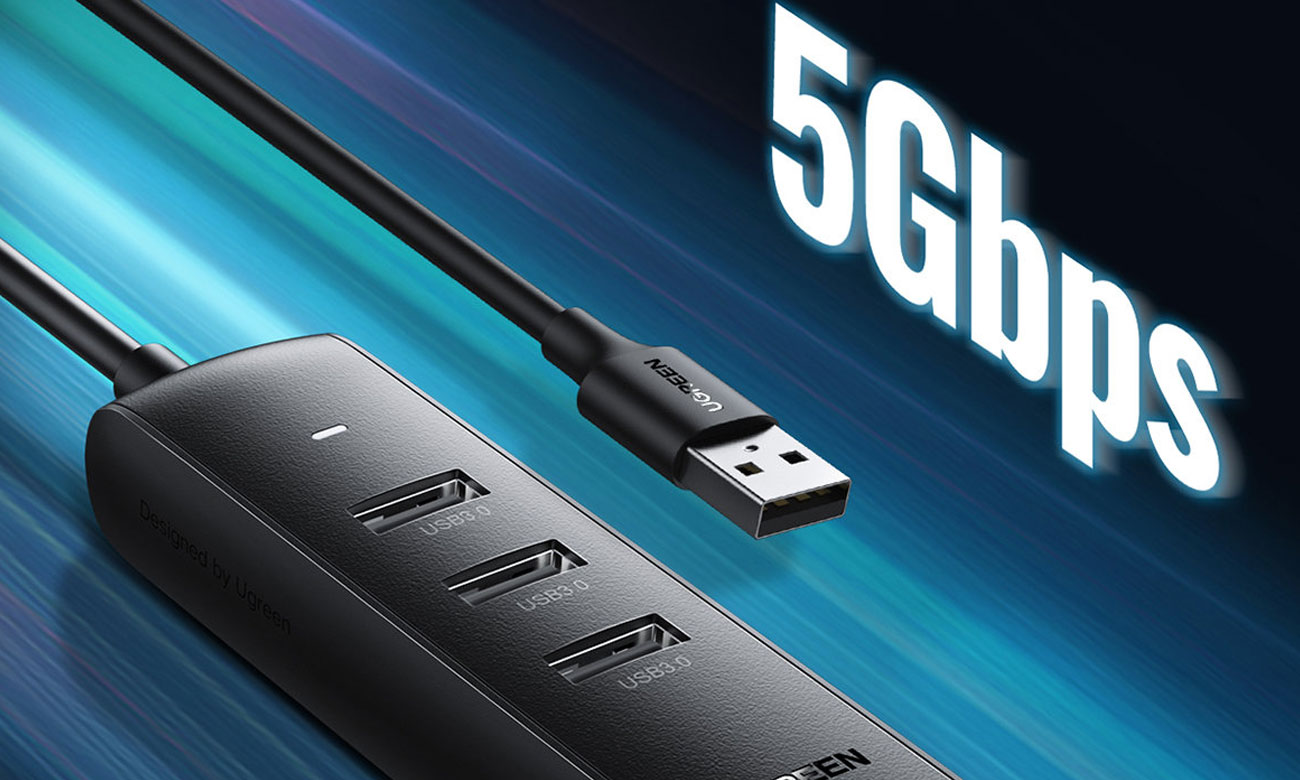 UGREEN USB Hub - 4 x USB 3.1