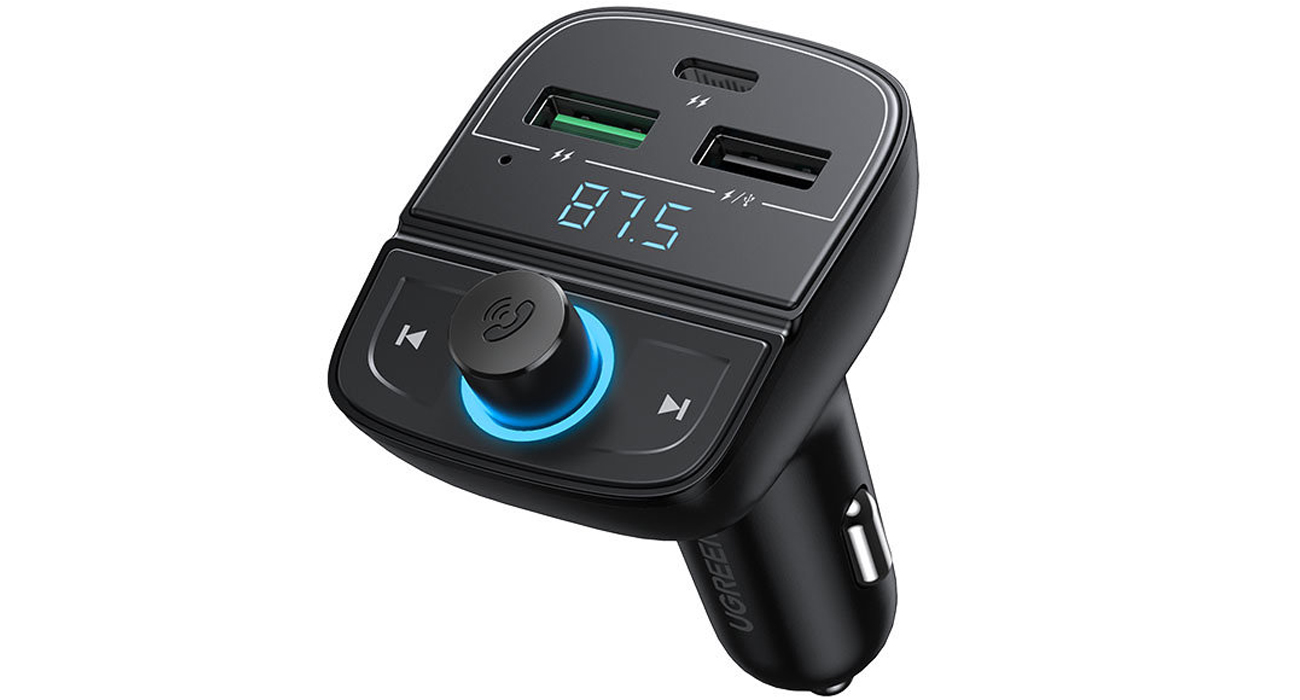 UGREEN FM Transmitter Bluetooth 5.0 4,8A