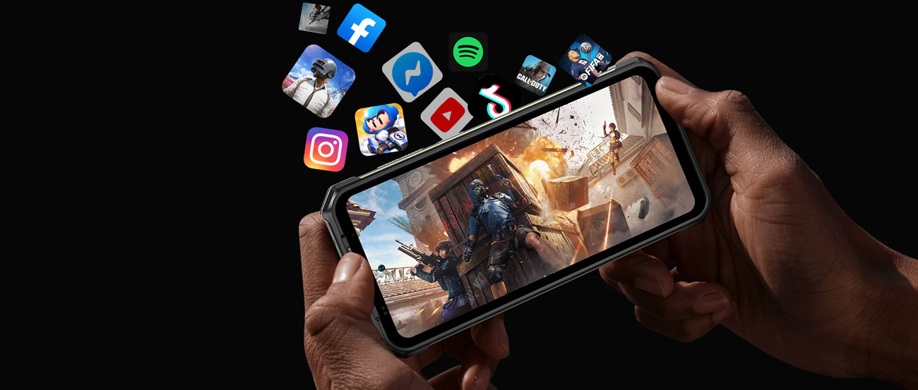 uleFone Armor 24 ekran i aplikacje