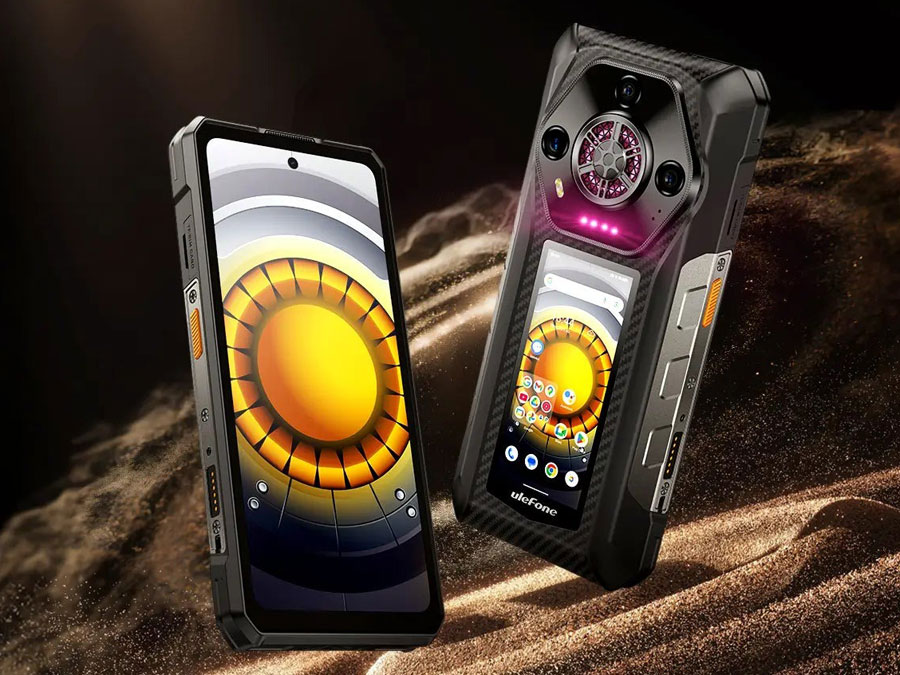 Ulefone Armor 30 Pro Bildschirm vorne und hinten