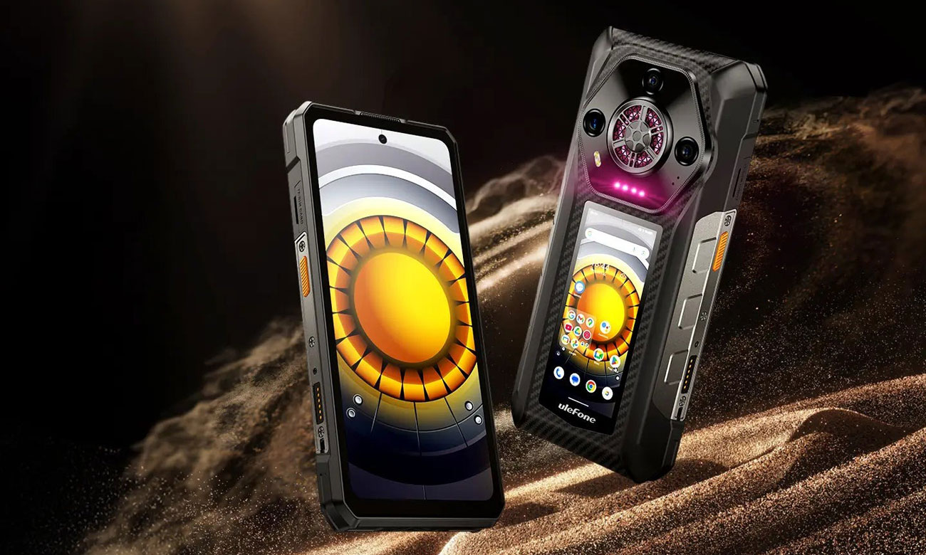 Ulefone Armor 30 Pro Bildschirm vorne und hinten