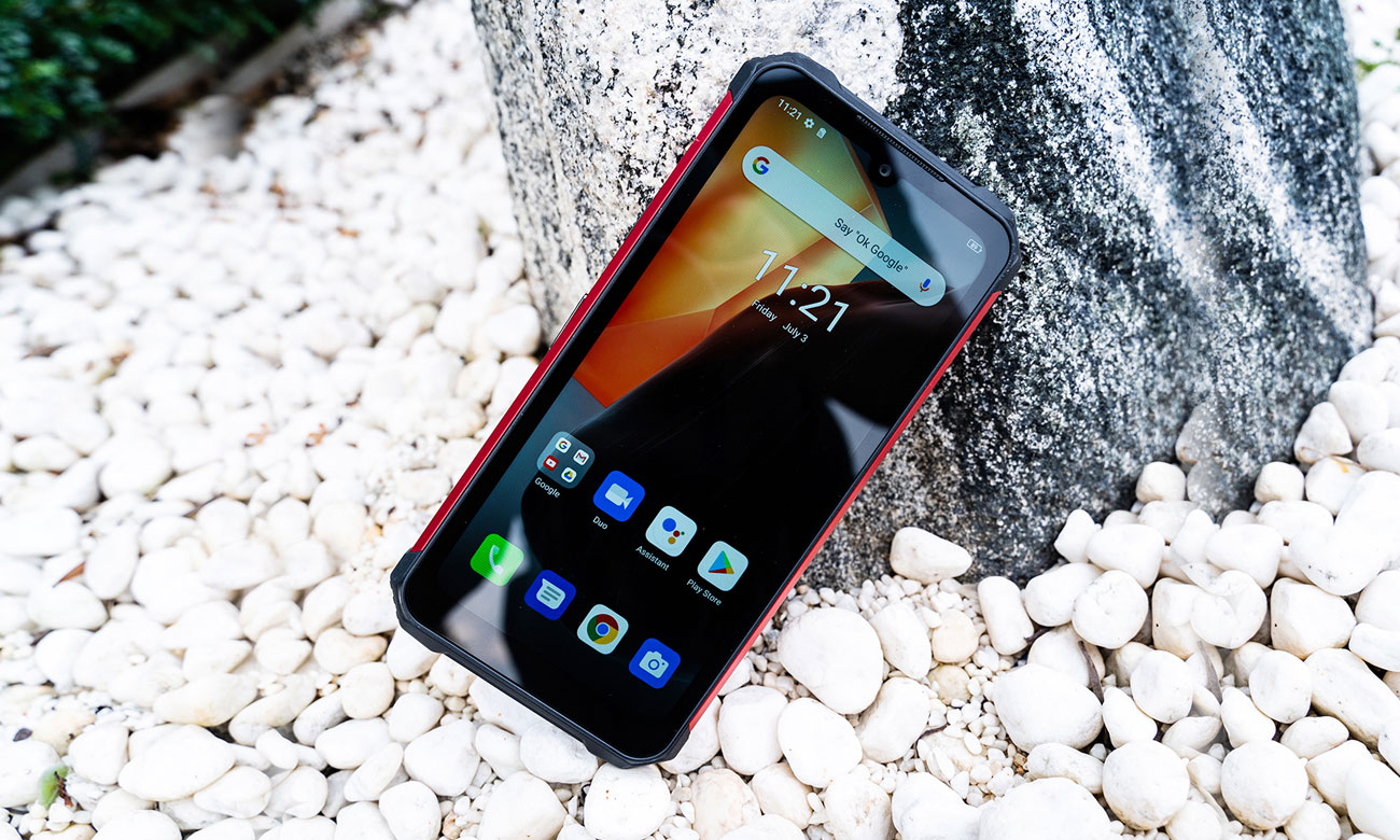 Bildschirm des Armor 8 Pro