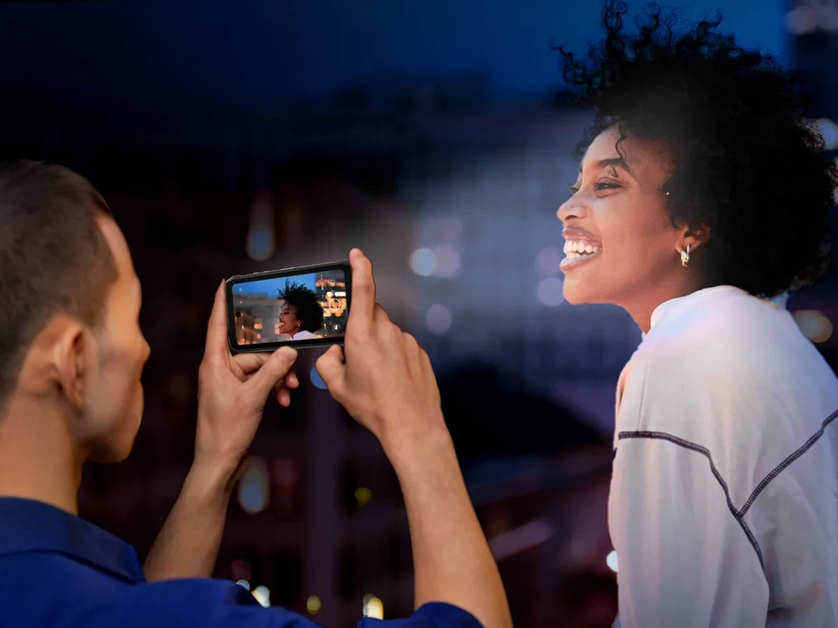 uleFone Armor Mini 20 8/256GB beim Fotografieren