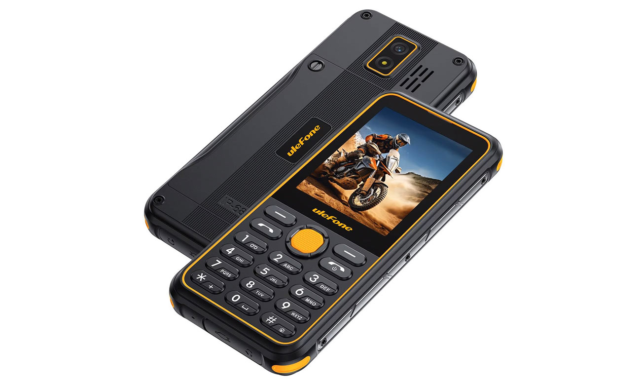 Ulefone Armor Mini 4 Bildschirm und Rückseite des Gehäuses