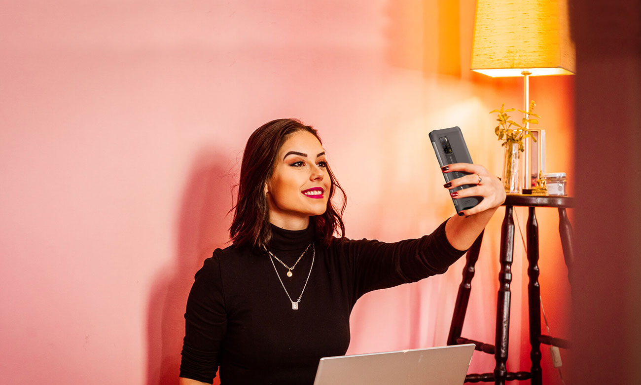 uleFone Armor X10 Pro Selfie-Kamera