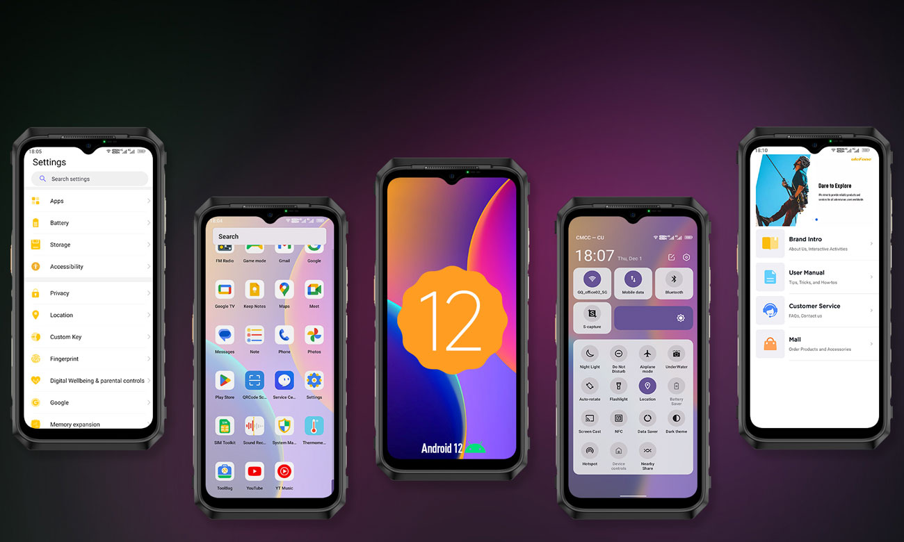 uleFone Power Armor 19 256 GB schwarz