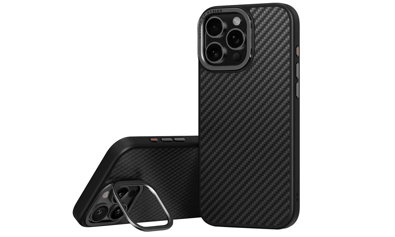 Etui Uniq Keva Max für iPhone 16 Pro Max Magclick Charging carbon black
