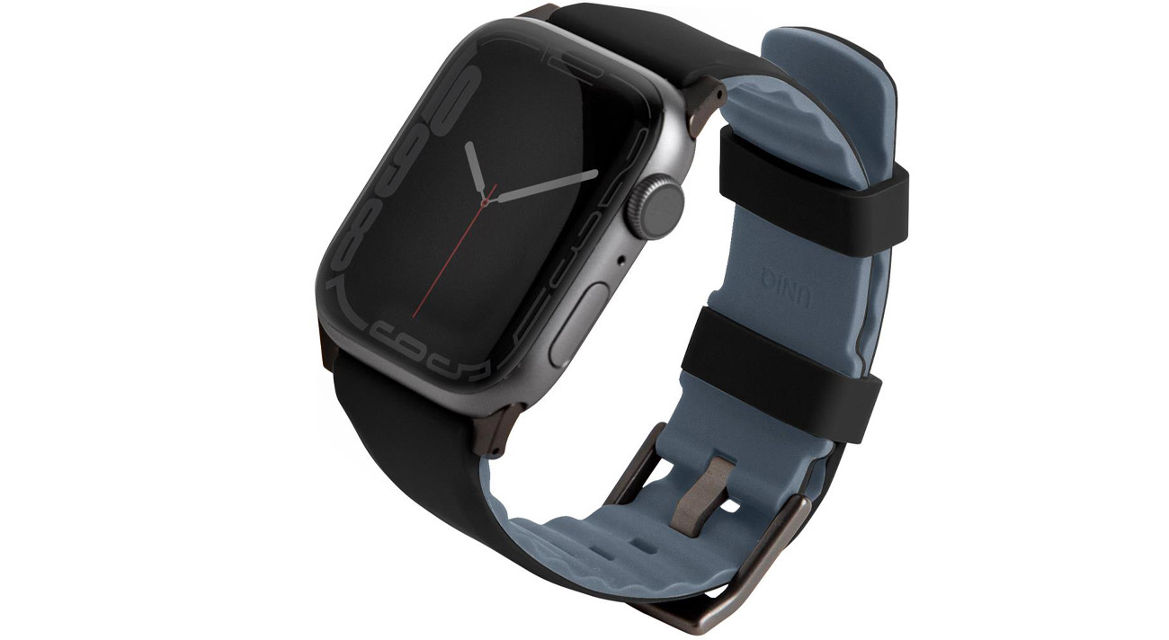 Armband Uniq Linus für Apple Watch Mitternachtsschwarz