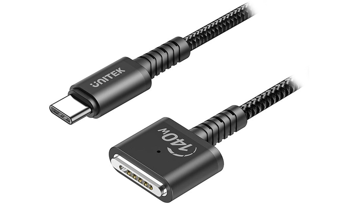 Unitek USB-C Kabel -MagSafe 3 140W 1m