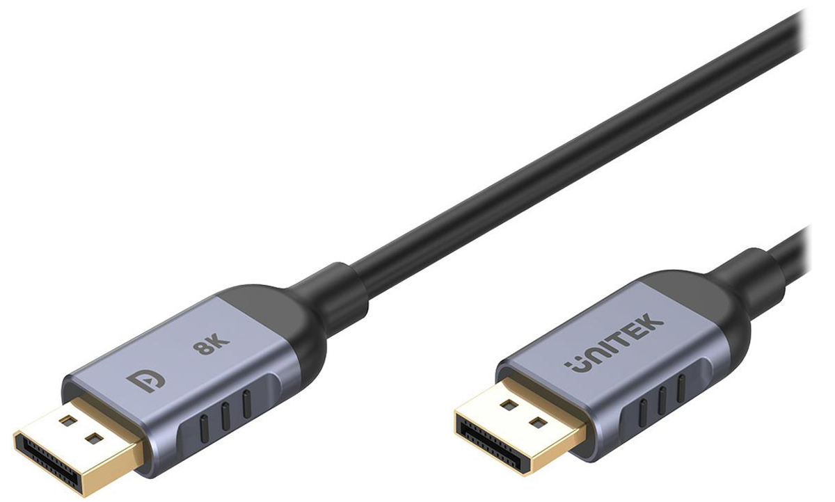 Unitek DisplayPort 1.4 Kabel (4K/240Hz, HDR, HDCP 2.3, DSC 1.2) 5 m