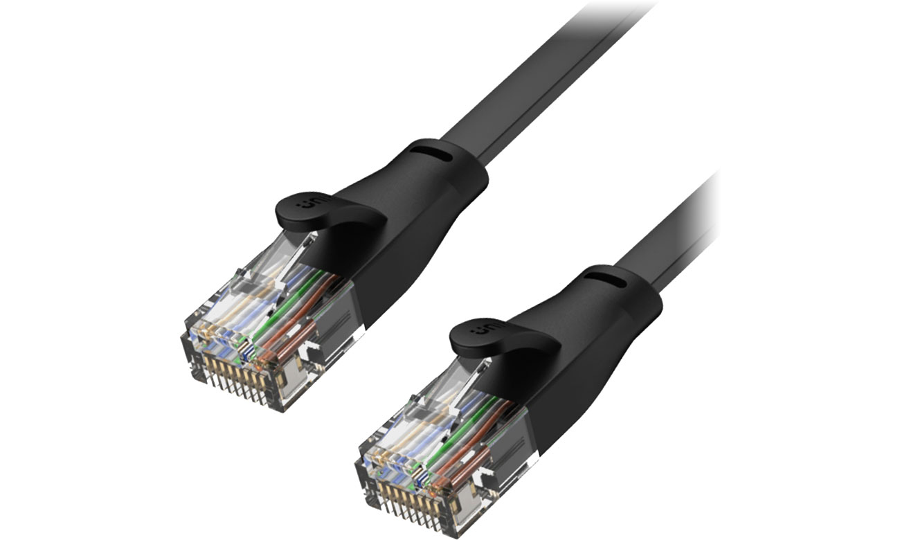 Unitek Kabel RJ-45 UTP Cat.6 2m (flach) C1810GBK