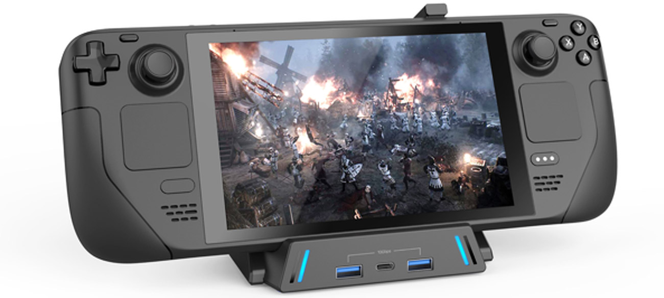 Unitek Pro für Steam Deck mit Konsole