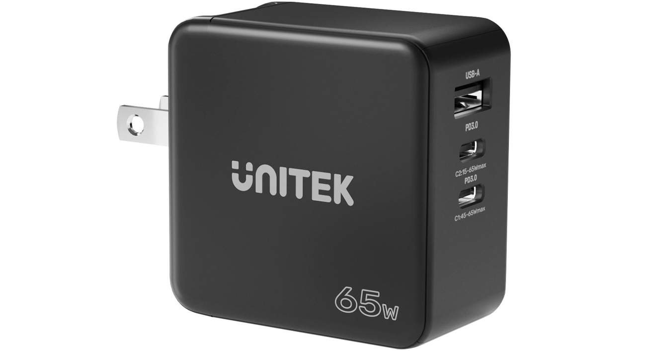 Unitek GaN 65W Reise-Ladegerät USA UK EUROPA