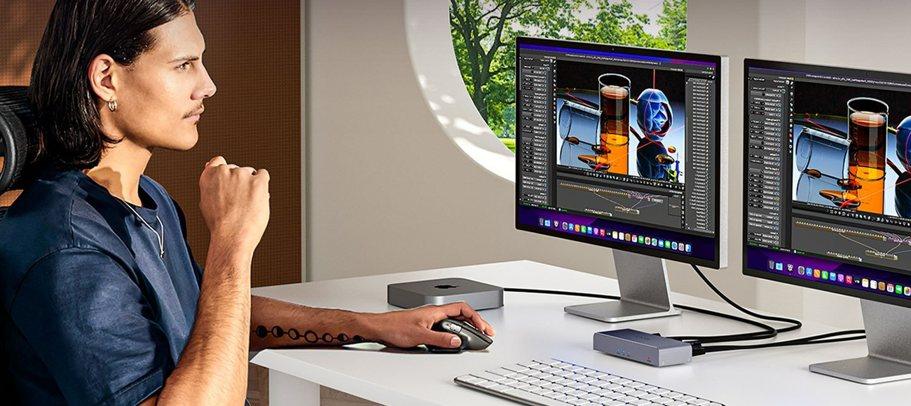 Unitek HDMI Signalverteiler 1 IN-2 OUT 4K