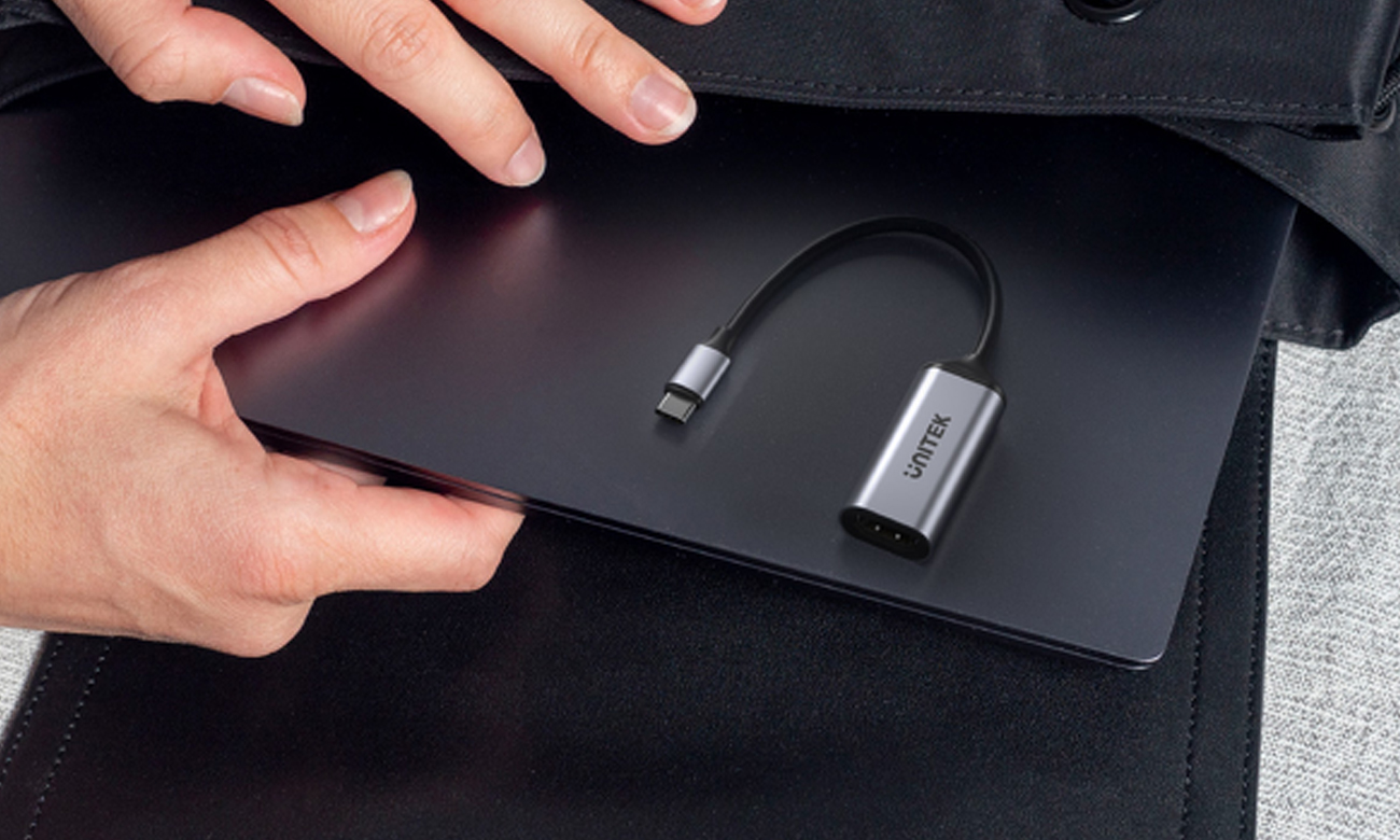 Unitek Adapter USB-C - HDMI 2.0 kompakt