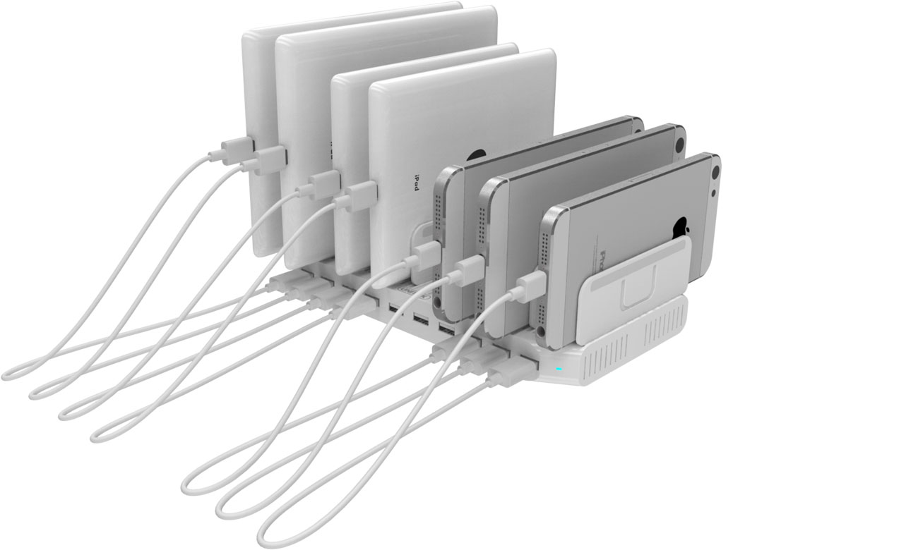 Unitek Y-2172 96W Ladegerät 10xUSB