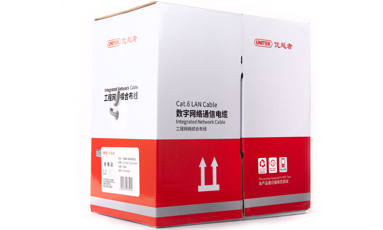 Unitek Cat.6e UTP RJ45 (8P8C) 305m Kabel