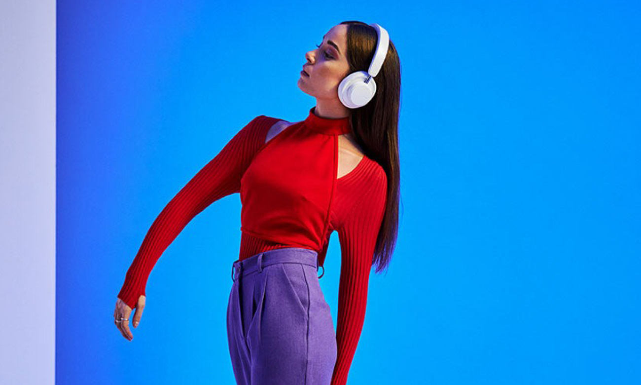 Drahtlose Kopfhörer Urbanista Miami Pearl White - Lifestyle-Grafik