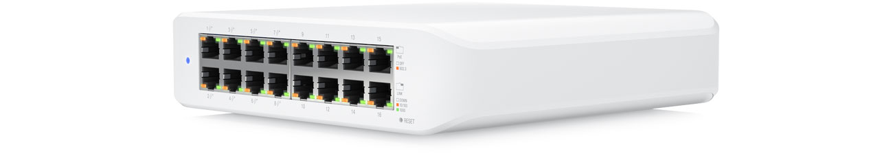 Ubiquiti 16p USW-Lite-16-PoE Przełącznik