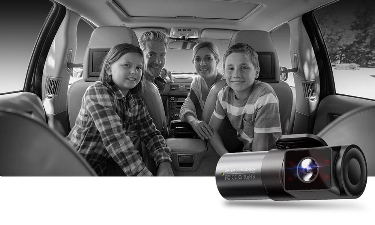 Vantrue Nexus 5 4CH Dashcam - Hochwertige Aufnahmen von vier Kameras